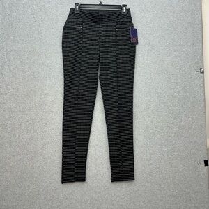 Lark + Grey Pull-on Pants Black White Check Women’s